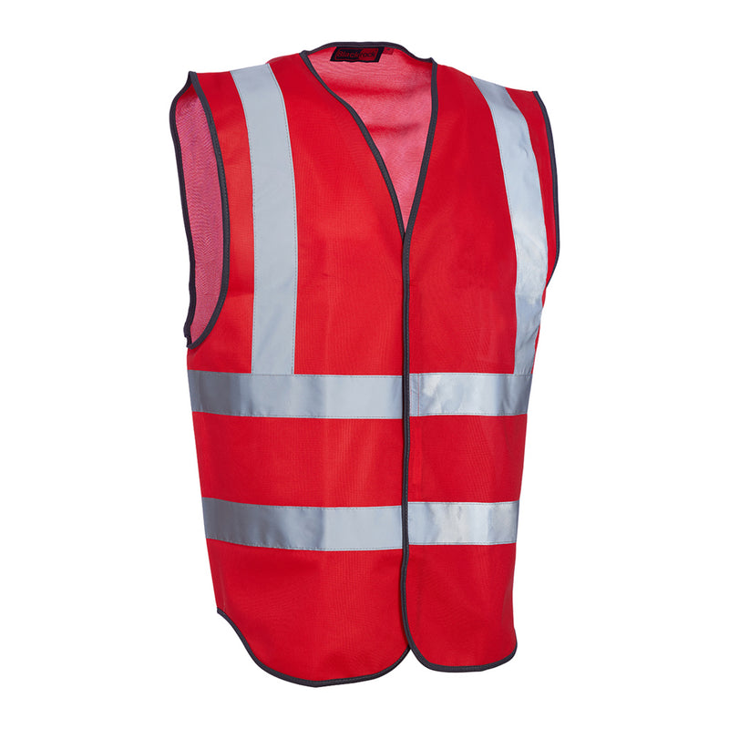 Blackrock Hi-Vis Sleeveless Vest/Waistcoat - Red size S