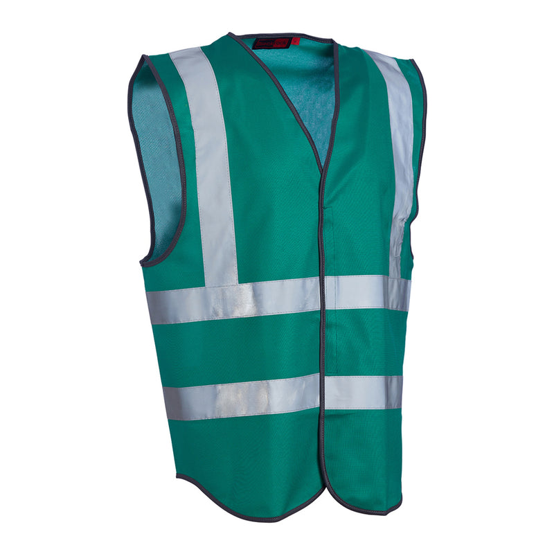 Blackrock Hi-Vis Sleeveless Vest/Waistcoat - Green size L