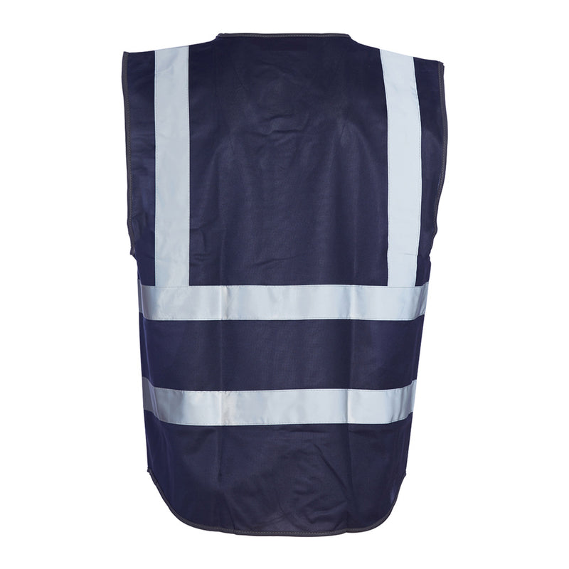 Blackrock Hi-Vis Sleeveless Vest/Waistcoat - Navy size M