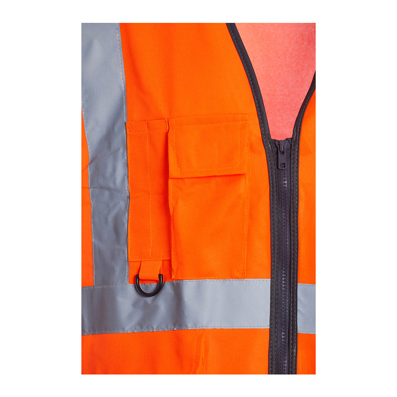Blackrock Hi-Vis Premium Sleeveless Vest/Waistcoat - Orange size XL