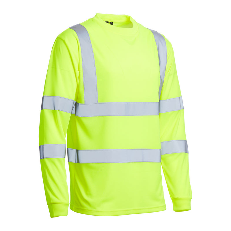 Blackrock Hi-Vis T-Shirt Long Sleeve - yellow size S