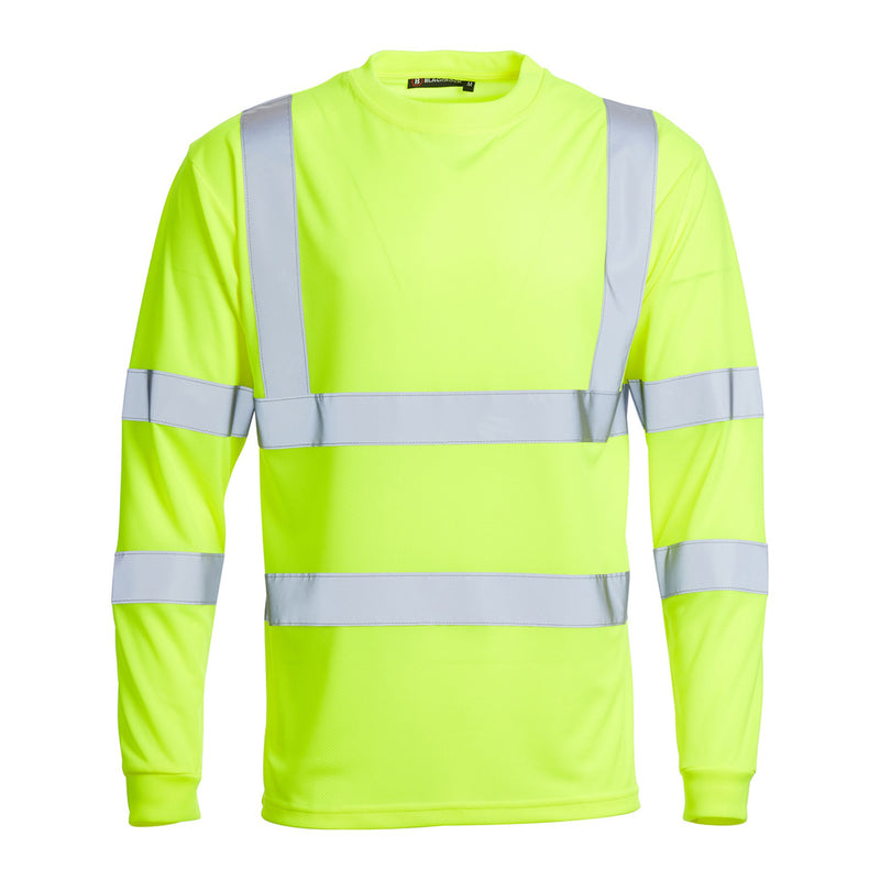 Blackrock Hi-Vis T-Shirt Long Sleeve - yellow size 4XL