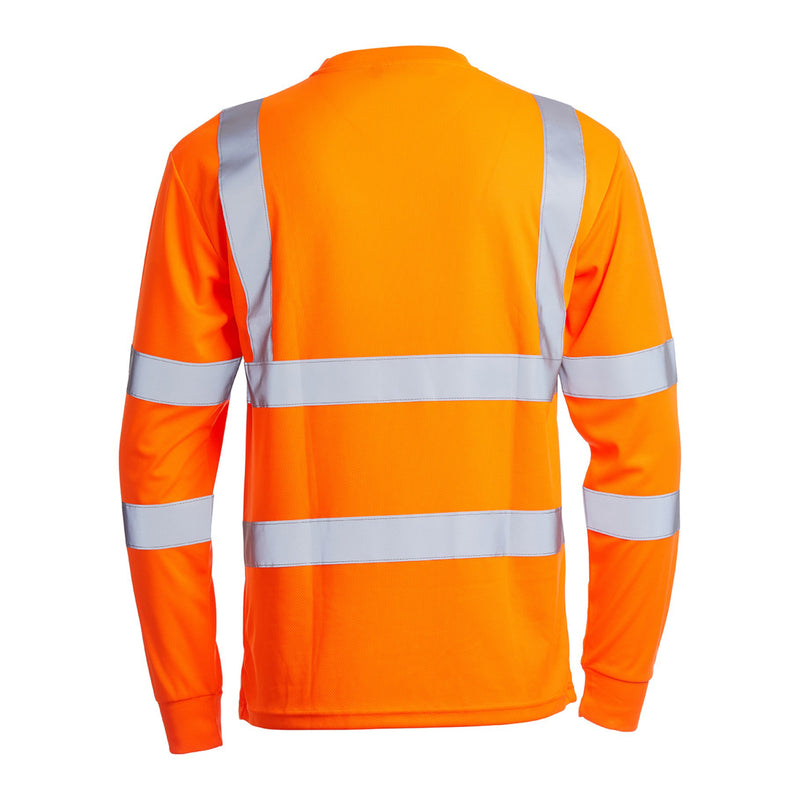 Blackrock Hi-Vis T-Shirt Long Sleeve - orange size M