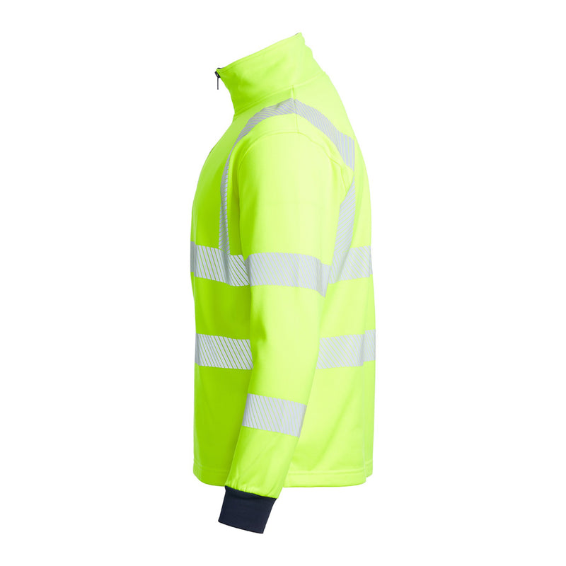 Blackrock Hi-Vis 1/4 Zip Sweatshirt - yellow size 5XL