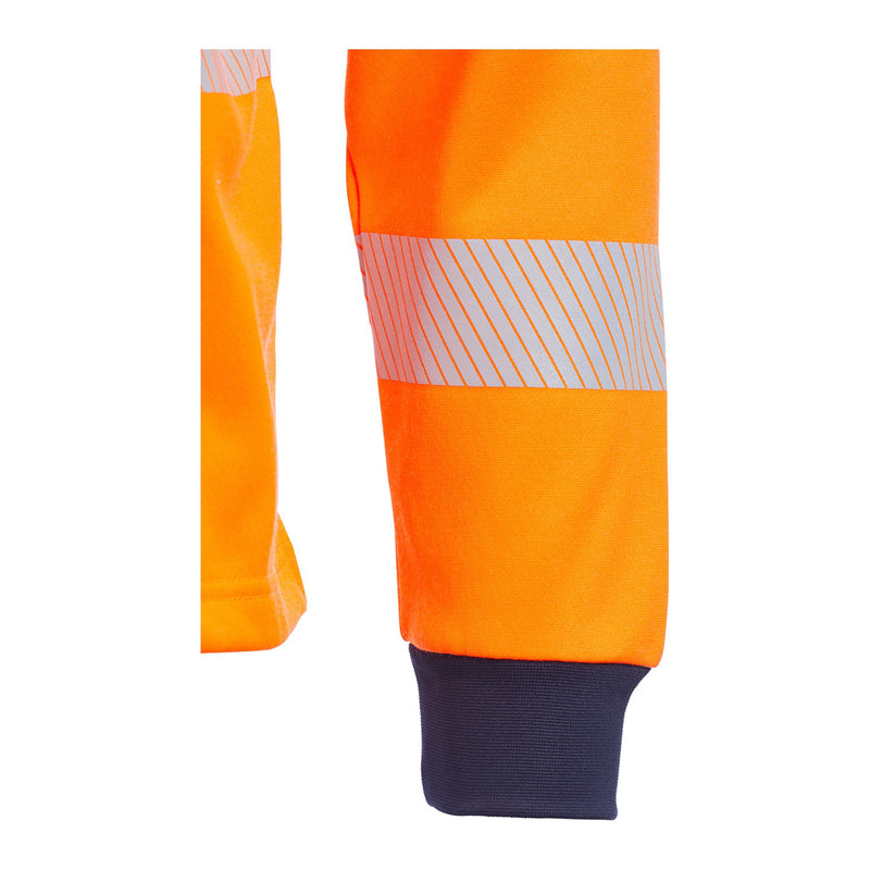 Blackrock Hi-Vis 1/4 Zip Sweatshirt - orange size S