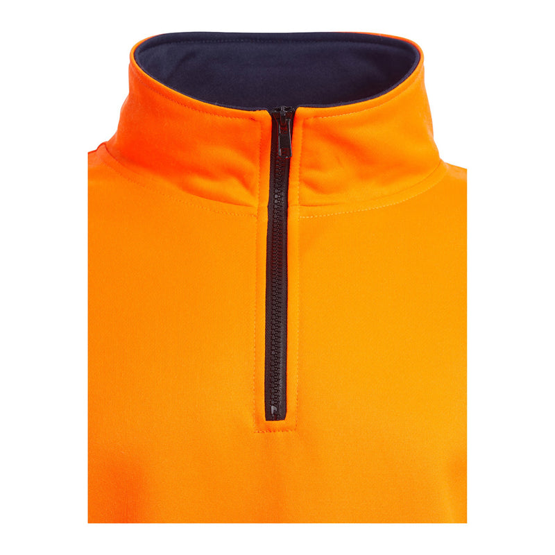 Blackrock Hi-Vis 1/4 Zip Sweatshirt - orange size M
