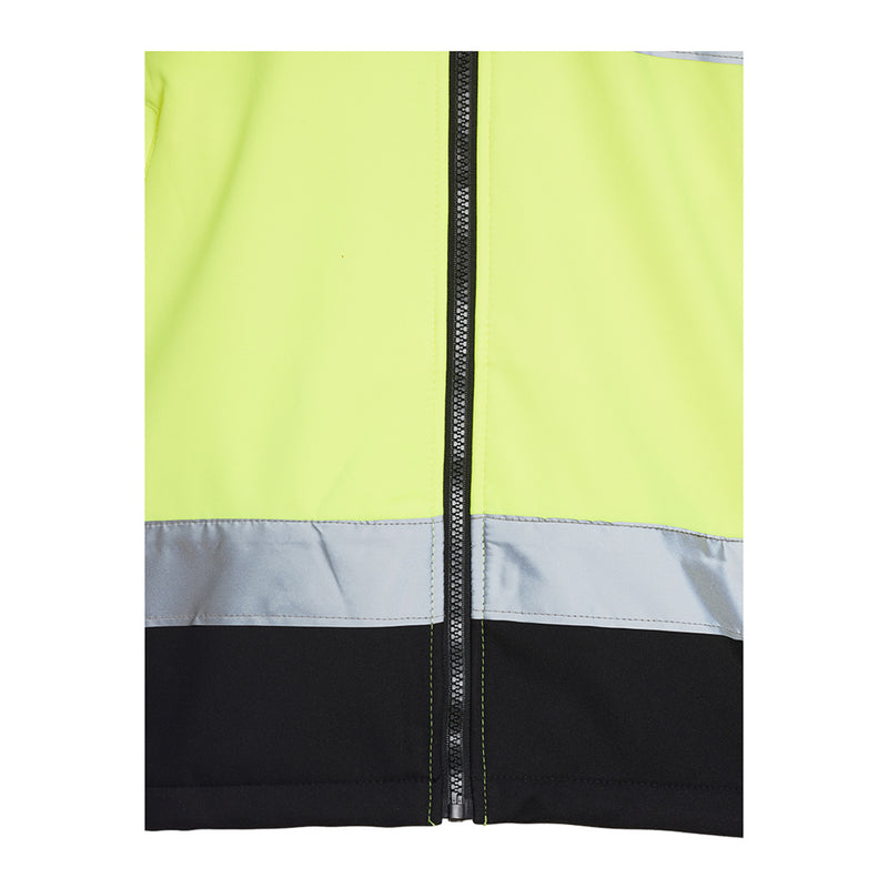 Blackrock Hi-Vis Soft Shell Jacket - Yellow size M
