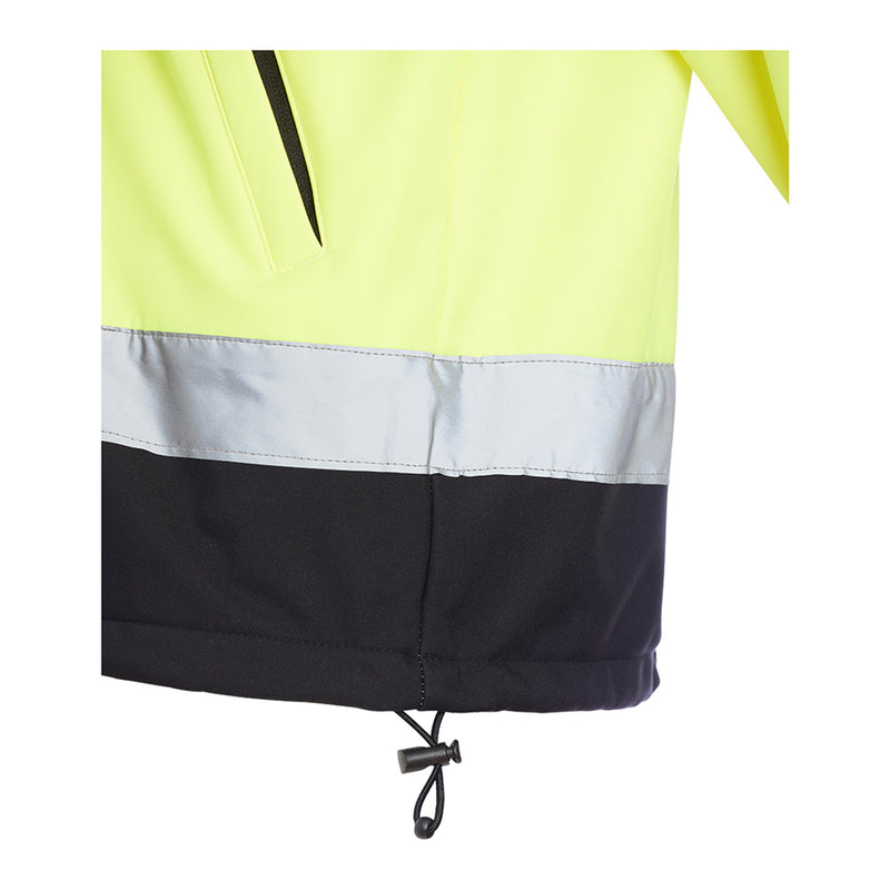 Blackrock Hi-Vis Soft Shell Jacket - Yellow size 6XL