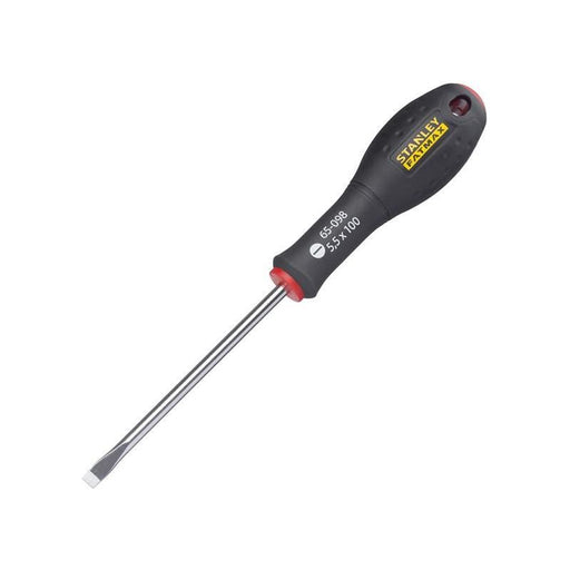 Stanley® Hand Tools FatMax® Screwdriver Flared Tip 5.5 x 100mm STANLEY® Hand Tools - RockBottom Nothampton