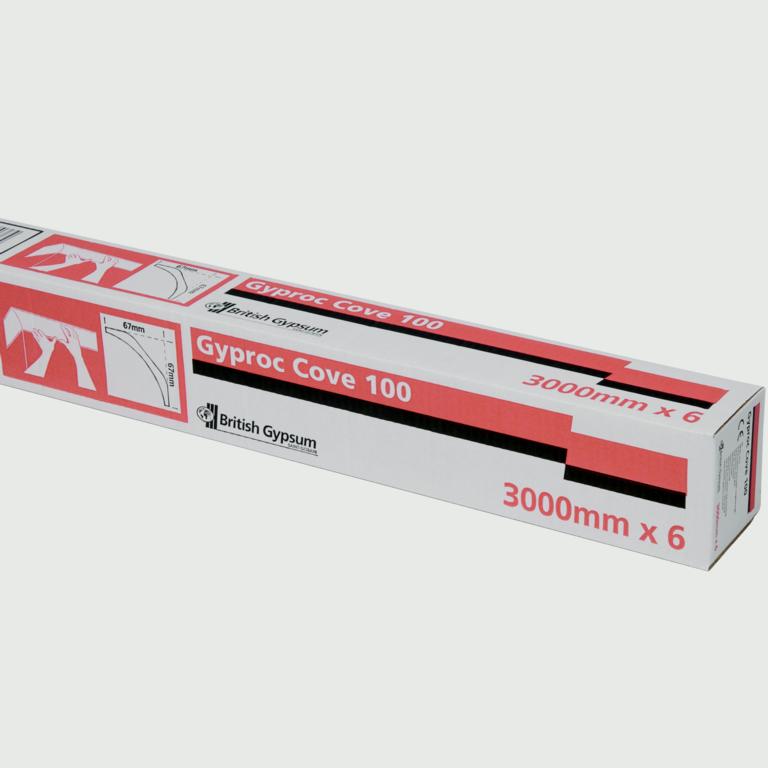 Gyproc Coving 100mm x 3m Pack 6
