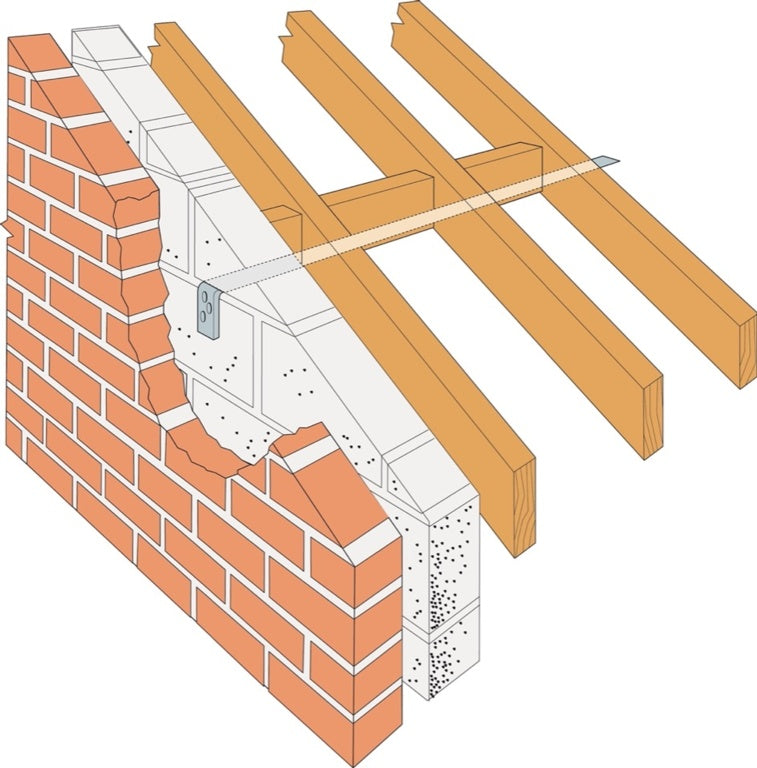 Simpson Strong Tie Heavy Flat Strap 600 x 30 x 5mm