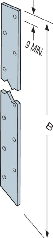 Simpson Strong Tie Heavy Flat Strap 600 x 30 x 5mm