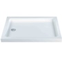 SupaPlumb High Wall ABS Cap Stone Resin Shower Trays 1200 x 760 x 80mm