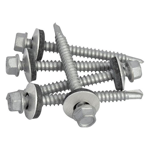 Forgefix TechFast Hex Head Roofing Screw Self-Drill Light Section 5.5 x 57mm Pack 50 ForgeFix - RockBottom Northampton