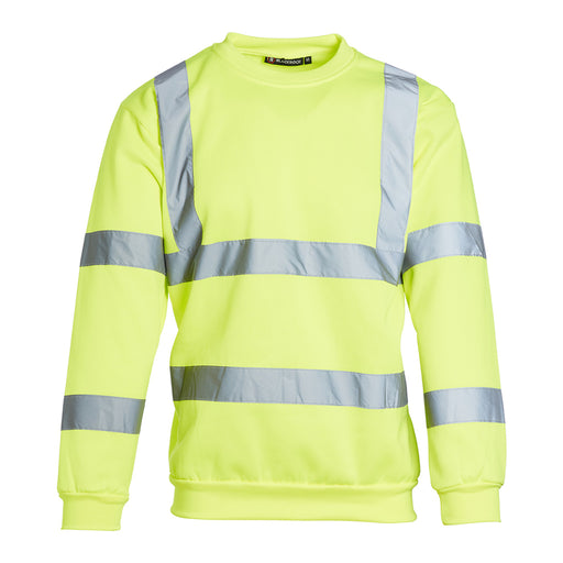 Blackrock Hi-Vis Sweatshirt - Yellow size 2XL