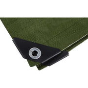 Bluespot Tools Green Tarpaulin 3.6 x 2.4m BlueSpot Tools - RockBottom Northampton