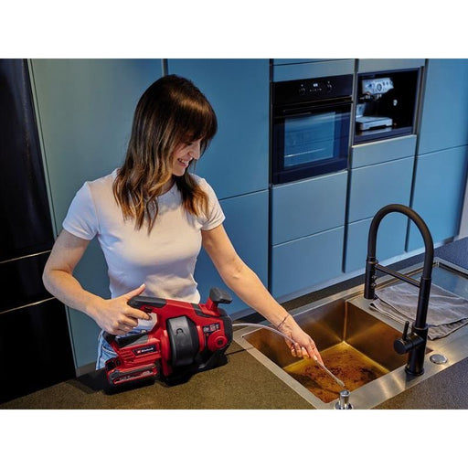 Einhell TE-DA 18/760 Li Solo Drain Cleaner 18V Bare Unit Einhell - RockBottom Northamptin