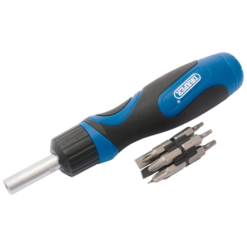 Draper Ratcheting Screwdriver Set (13 Piece) Draper - Town Tools