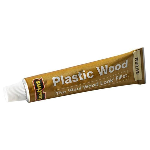 Rustins Plastic Wood Tube Natural 20g Rustins - RockBottom Nothampton