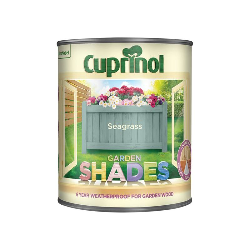 Cuprinol Garden Shades Seagrass 1 litre Cuprinol - RockBottom Northampton
