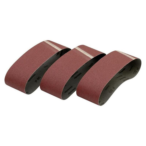 Dewalt Power Tools Sanding Belt 533 x 75mm 120G Pack of 3 DeWALT Power Tools - RockBottom Northampton