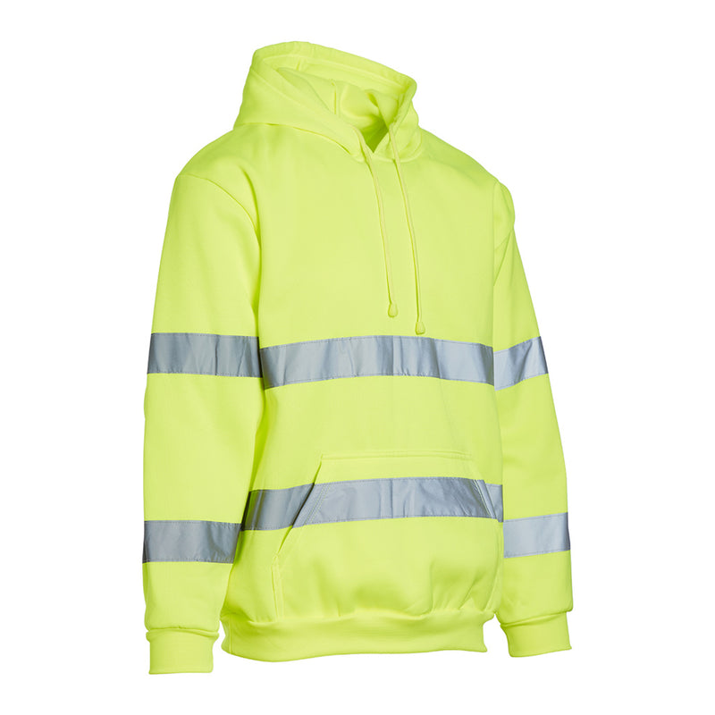 Blackrock Hi-Vis Hooded Sweatshirt - Yellow size 4XL