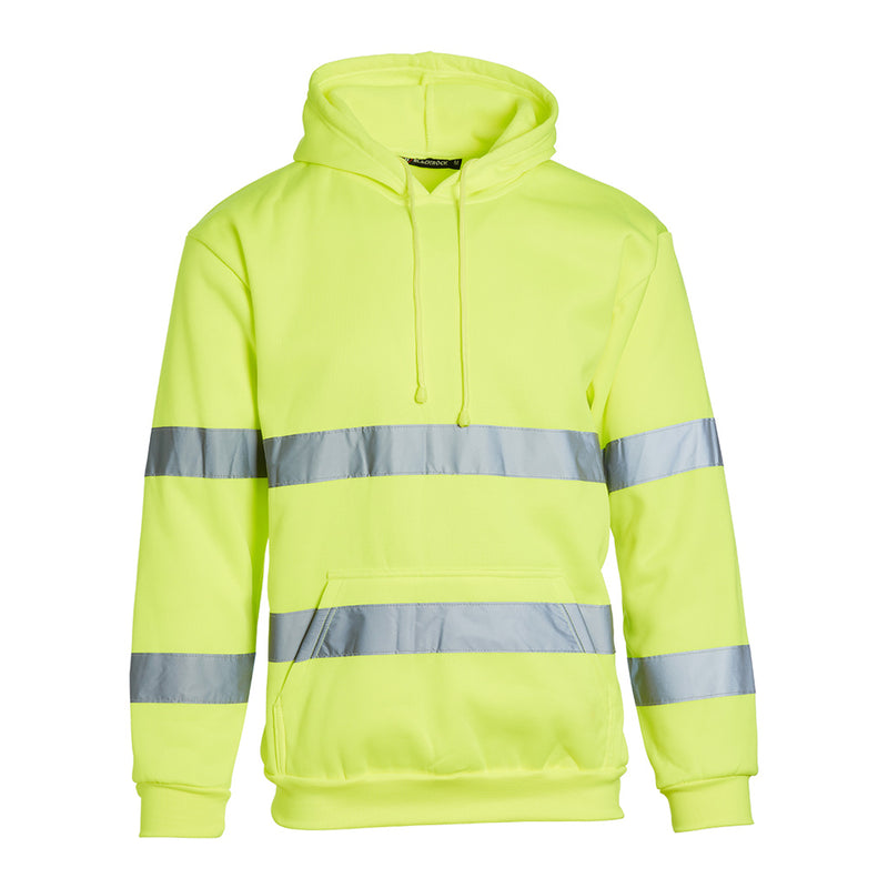 Blackrock Hi-Vis Hooded Sweatshirt - Yellow size 6XL
