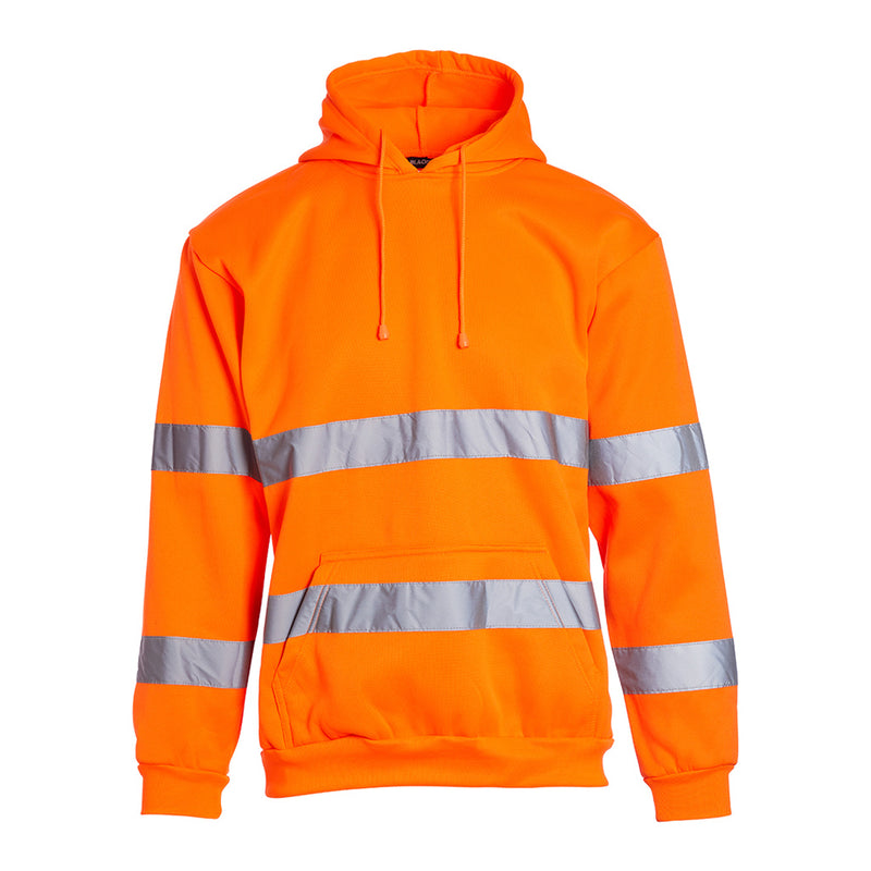 Blackrock Hi-Vis Hooded Sweatshirt - Orange size 5XL