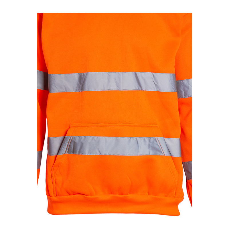 Blackrock Hi-Vis Hooded Sweatshirt - Orange size 5XL