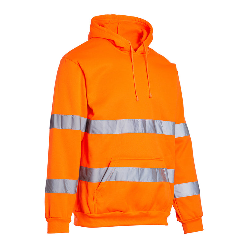 Blackrock Hi-Vis Hooded Sweatshirt - Orange size 6XL