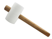 Faithfull FSC White Rubber Mallet 28oz Faithfull - RockBottom Northampton