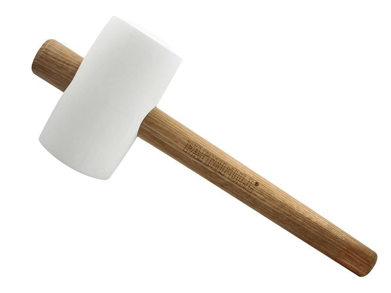 Faithfull FSC White Rubber Mallet 28oz Faithfull - RockBottom Northampton