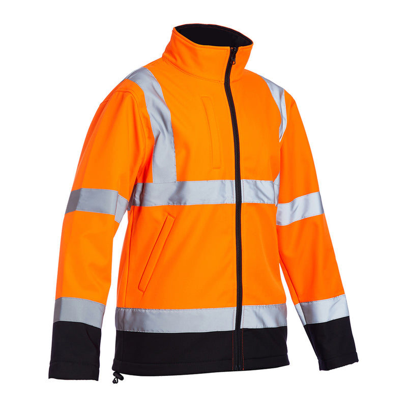Blackrock Hi-Vis Soft Shell Jacket - Orange size L
