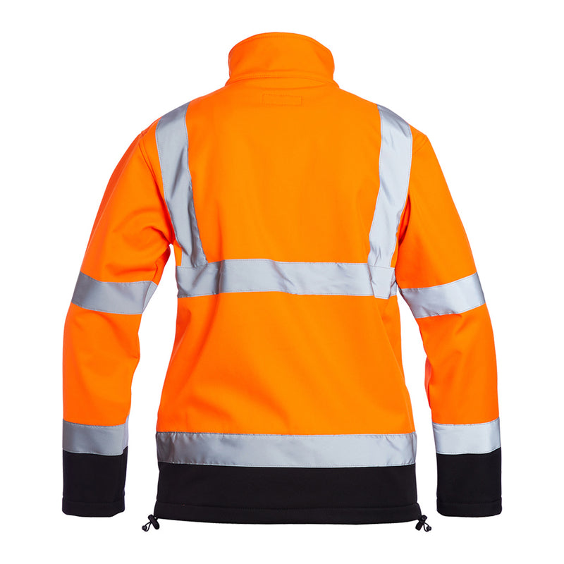 Blackrock Hi-Vis Soft Shell Jacket - Orange size XL