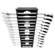 Draper HI-TORQ Metric Reversible Ratchet Combination Spanner Set (12 Piece) Draper - Town Tools