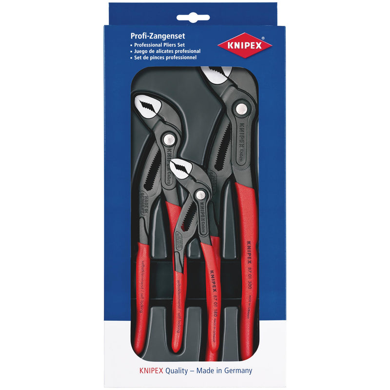 Draper 81572 KNIPEX 00 20 09 V02 Cobra® Set, 3 Parts