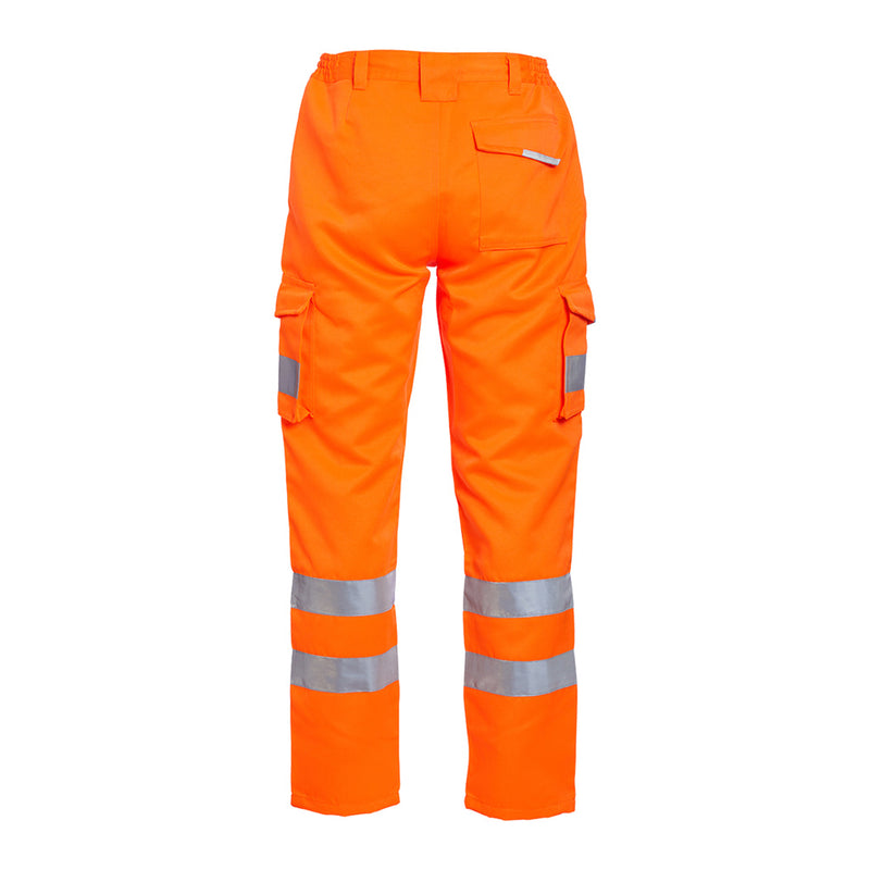 Blackrock Hi-Vis Polycotton Trousers - Orange 36" Waist Long Leg