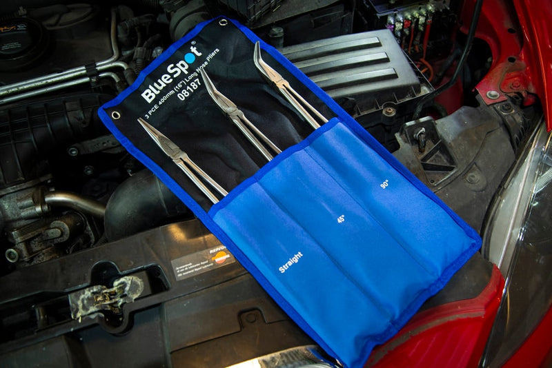 Blue Spot Tools 3 PCE 400mm (16") Long Nose Pliers In Wallet