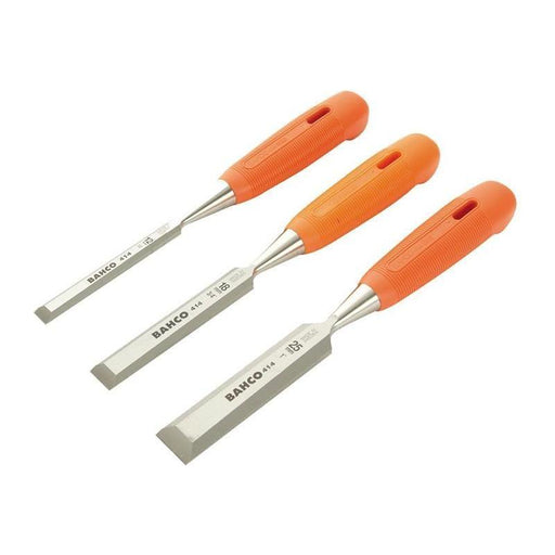 Bahco 414 Bevel Edge Chisel Set, 3 Piece Bahco - RockBottom Northampton