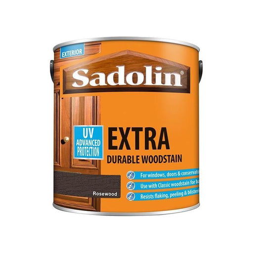 Sadolin Extra Durable Woodstain Rosewood 2.5 litre Sadolin - RockBottom Nothampton