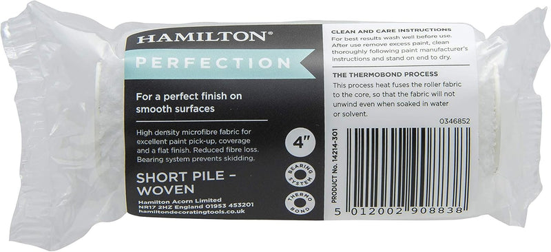 Hamilton Perfection 4" Roller - Short Pile
