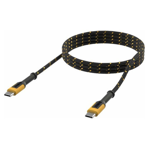 Dewalt Telecoms USB C to USB C Reinforced Charging Cable 1.8m (6ft) DEWALT Telecoms - NorthantsTrade Northampton