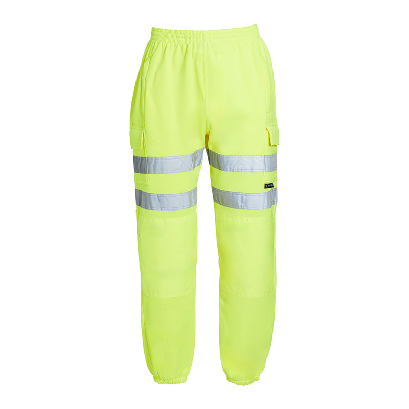 Blackrock Hi-Vis Sustainable Yellow Jogging Bottoms - size 2XL