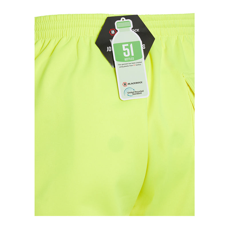 Blackrock Hi-Vis Sustainable Yellow Jogging Bottoms - size 4XL
