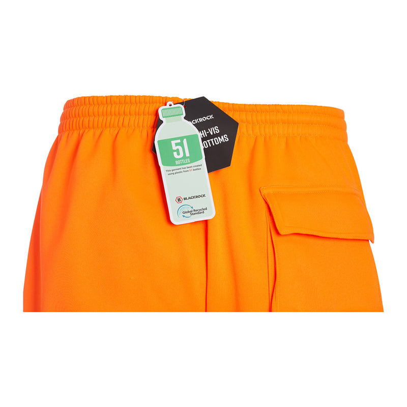Blackrock Hi-Vis Sustainable Orange Jogging Bottoms - size XL