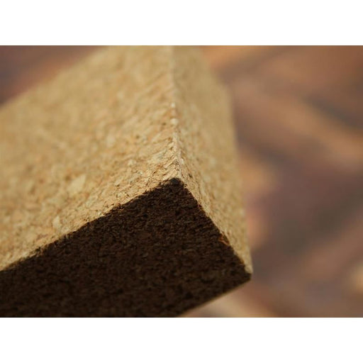 Faithfull Cork Rubbing Block 115 x 65mm Faithfull - RockBottom Northampton