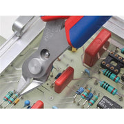 Knipex Electronic Super Knips® Multi-Component Grip 125mm Knipex - RockBottom Northampton