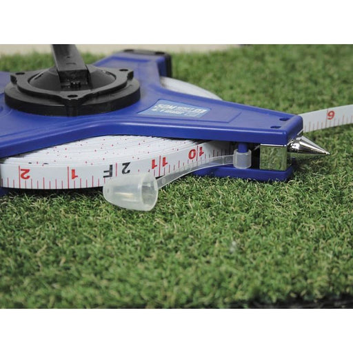 Faithfull Fast Rewind Open Long Tape 50m/165ft (Width 13mm) Faithfull - RockBottom Northampton