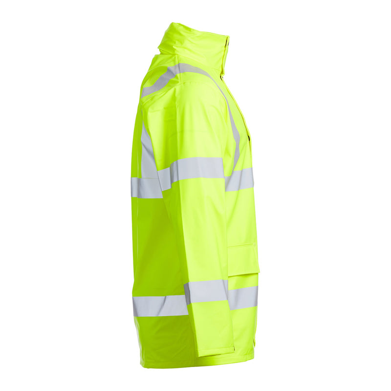 Blackrock PU Hi-Vis Rain Jacket - Yellow size L