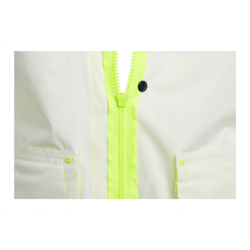 Blackrock PU Hi-Vis Rain Jacket - Yellow size L